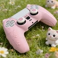 thumbnail image 6 of Cat Ear Silicone Cover Set for PS5 Controller with 1 Touchpad Sticker and 2 Thumb Grip Caps, 6 of 6