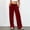 Velvet Pants-Red, variant on Gamivast Velvet Wide Leg Pants for Women Soft Drawstring Elastic Waist Flowy Relaxed Trousers with Pockets Casual Work Trouser Spring Holiday Outfits