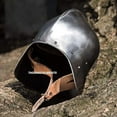 thumbnail image 3 of THOR INSTRUMENTS ARMOR SALLET MEDIEVAL HELMET BATTLE READY HELMET Rustic Vintage Home Decor Gifts, 3 of 4