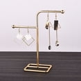 thumbnail image 2 of Vintage Jewelry Shelf Metal Earring Display Stand For Earring Necklace Handbag Multiple Shapes Jewelry Key Chain Holder Display 09, 2 of 6