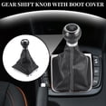 thumbnail image 2 of Perilla de Cambio Manual de 5 Velocidades con Cubierta - Perilla de Cambio de Palanca - para VW Passat B6 06-10 Plástico Negro 1 Pc, 2 of 7