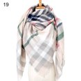 thumbnail image 1 of Opolski Winter Shawls Patchwork Keep Warmth Comfortable Winter Women Splicing Scarf for Gift, 1 of 8