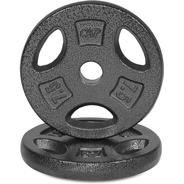 WF Athletic Supply Cast Iron 1Inch Standard Grip Plate for Strength
