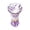 C, variant on Gradient Embossed Crystal Glass Vase Scalloped Wavy Rim Thick‑Wall Heavy‑Duty Decorative Flower Vase