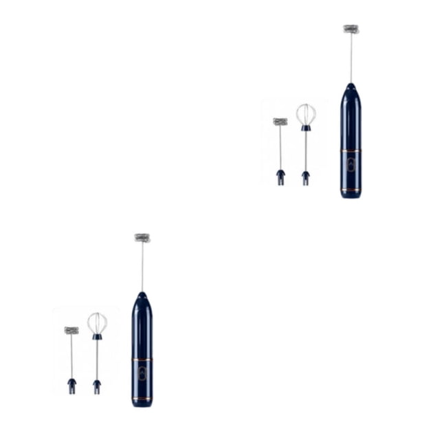 Yuarrent Espumador de leche eléctrico Batidor de huevos Mezclador USB Batidor de café Inicio Type2 NO2