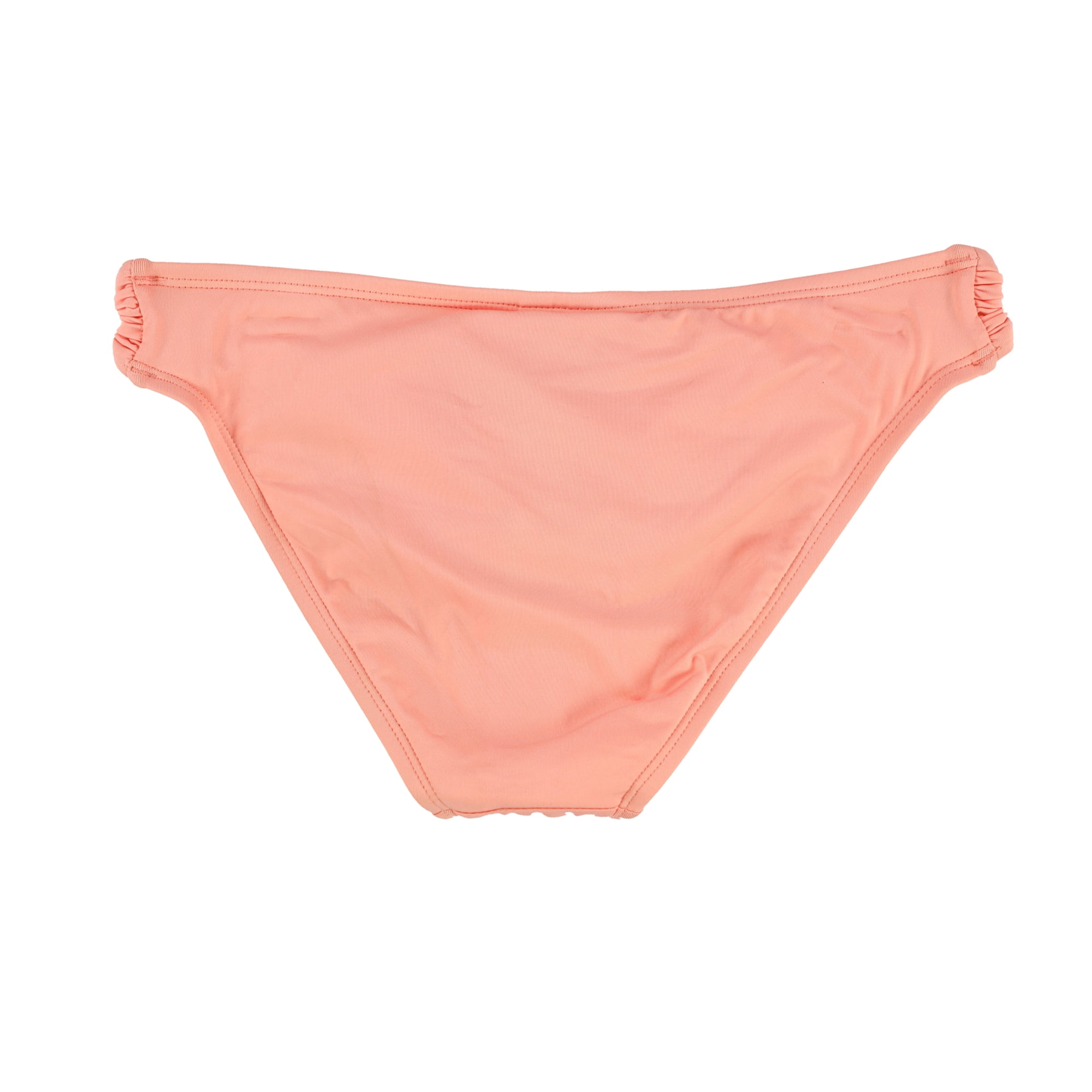 bar III Womens Basic Bikini Swim Bottom Orange X Small