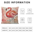 thumbnail image 5 of YINGXI Tropical Design Throw Pillow Cases Home Sofa Decorative Cushion Covers () 12x12in, 5 of 5