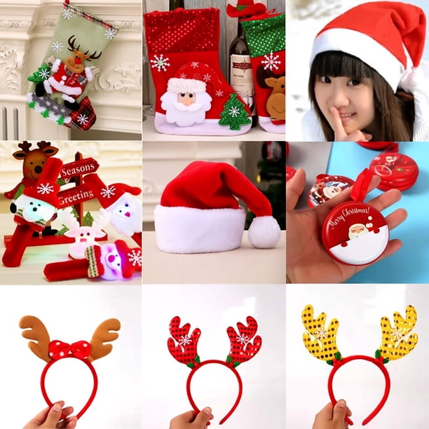HOWAF 6 Piezas Diadema Navidad, Diademas Navideñas, árbol de Navidad, Gorro Navidad, Diadema Reno Navidad para Mujer, Niñas y Adultos, Accesorios Navidad, Detalles Navidad HOWAF 6 Piezas Diadema Navidad, Diademas Navideñas, árbol de Navidad, Gorro Navidad, Diadema Reno Navidad para Mujer, Niñas y Adultos, Accesorios Navidad, Detalles Navidad