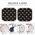 thumbnail image 5 of KLL Western Cowboy Windshield Sun Shade 2-Piece Foldable Car Front Window Sunshade for Most Sedans SUV Truck- Large, 5 of 5