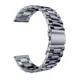 thumbnail image 3 of Correa de acero inoxidable para Samsung Galaxy Watch 7/FE/6/5 pro/4/Classic de 20 mm y 22 mm, correa de metal para Amazfit GTS-GTR-4-3-2e-mini, 3 of 5