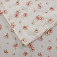 thumbnail image 3 of Amrapur Microfiber Sheet Set | Luxuriously Soft 100% Microfiber Rose Printed Bed Sheet Set with Deep Pocket Fitted Sheet, Flat, 3 of 5