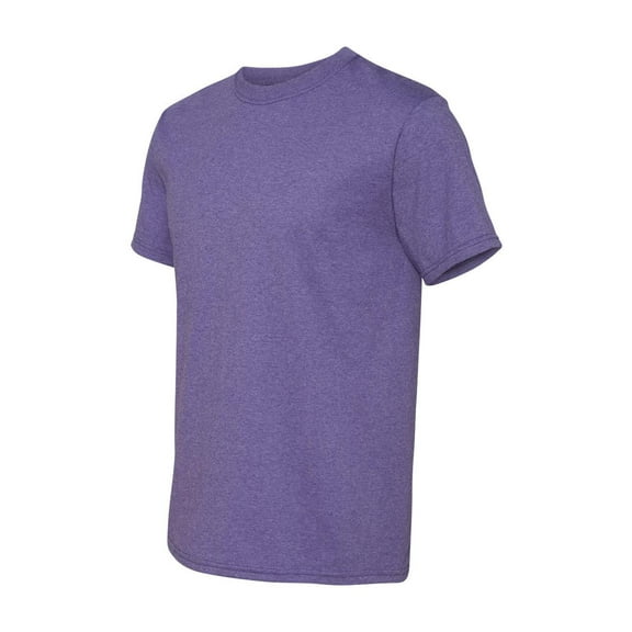 "Fruit of the Loom 5 oz. 100% Heavy Cotton HD T-Shirt (3931) Retro Heather Purple, 2XL"