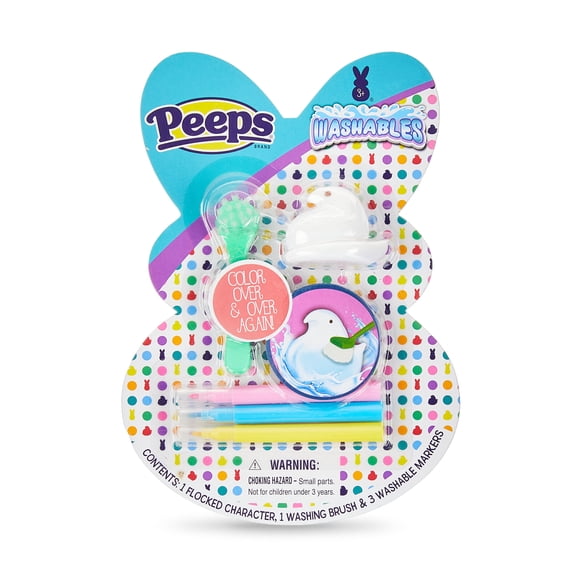 Easter Peeps Chick Washable, 1 Piece, for Child Ages 3 
