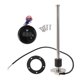 thumbnail image 1 of Kit de unidad de envío y medidor de combustible Unique Bargains para barco, metal de 275 mm, 1 juego, tono plateado y negro, 0-190 Ohm, 1 of 1