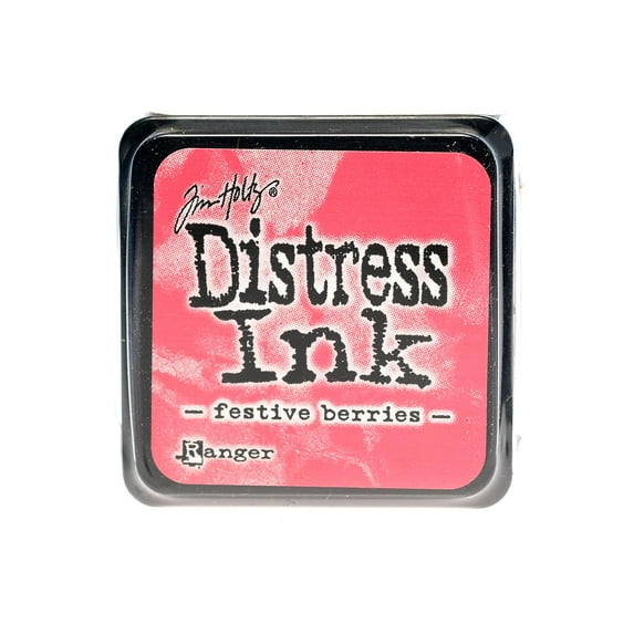 Tim Holtz Distress Mini Ink Pads festive berries, each (pack of 6)
