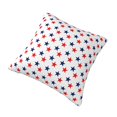 thumbnail image 3 of YFYANG Square Decorative Throw Pillow Case (Without Pillow Insert), Star Pattern Bedroom Sofa Car Cushion Cover, 24"x24", 3 of 9