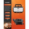 thumbnail image 2 of Sandwichera FOHERE Plateado 3 en 1 con Control de Temperatura y Placas Extraíbles, 2 of 9