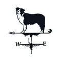 thumbnail image 1 of Whimsical Indicateur de Direction du Vent en Métal en Forme de Chien pour Toit, Jardin, Patio, Décoration Extérieure Résistante à la Rouille, 1 of 8