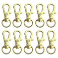 thumbnail image 1 of 50 Pcs Swivel Clasps Lanyard Snap Hook,metal Swivel Lanyard Snap Hook Lobster Claw Clasp Gold, 1 of 5