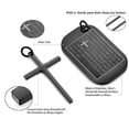 thumbnail image 4 of Stainless Steel Cross Pendant Necklaces for Men Women Bible Verse, 4 of 4