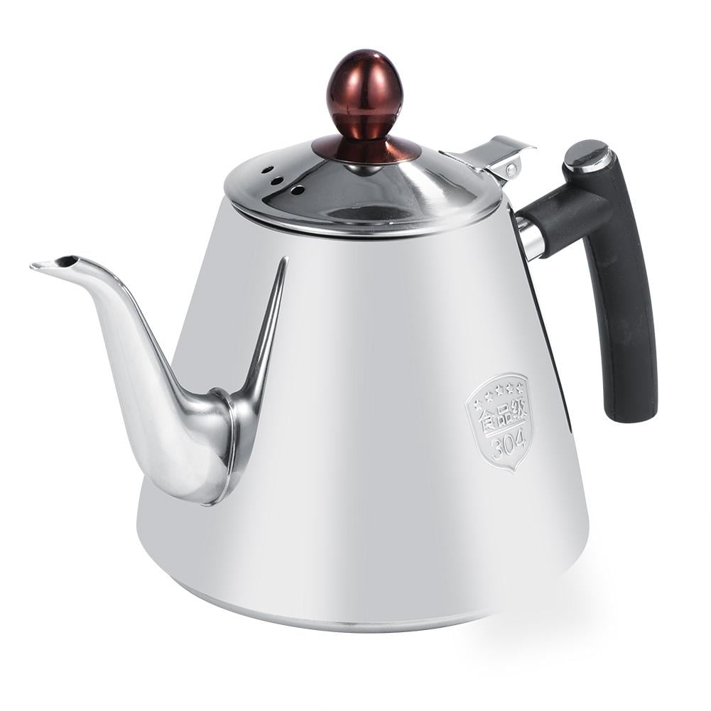 Mgaxyff Stovetop Teapot, Stainless Steel Teapot,1.2L Stainless Steel