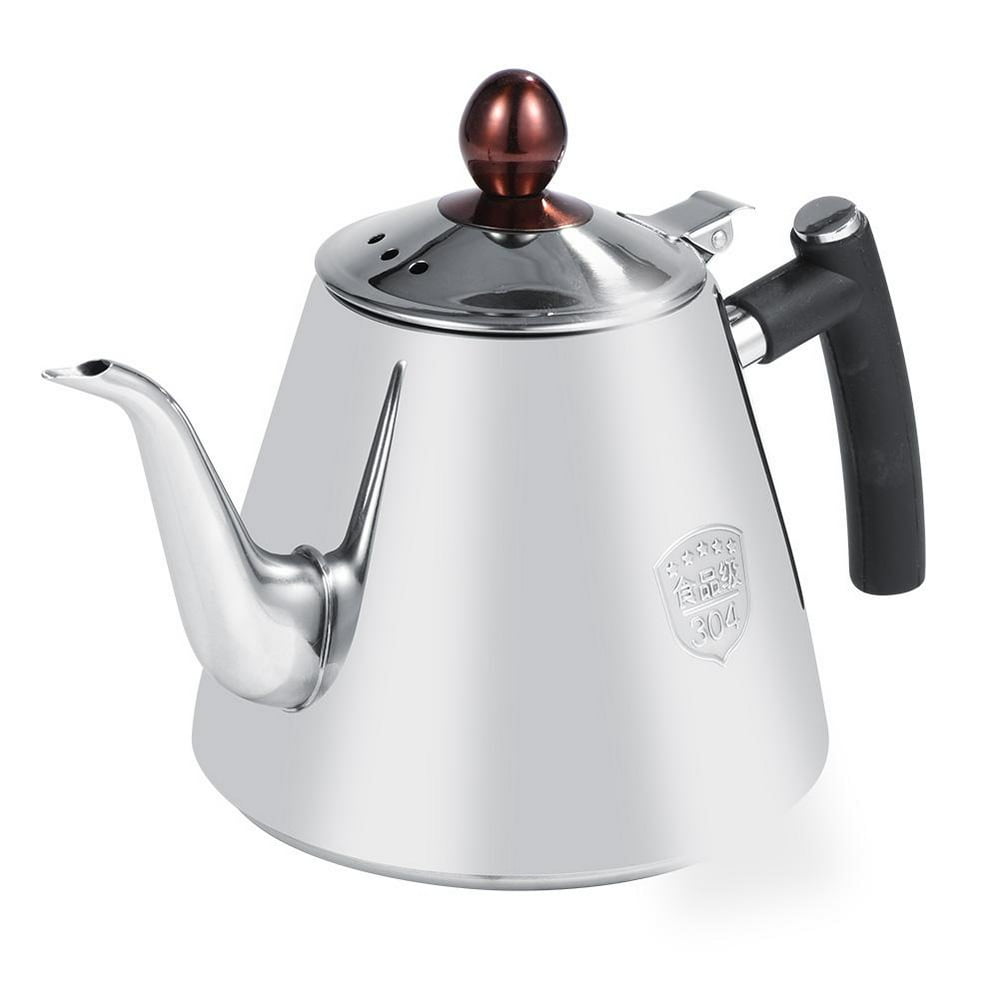 Mgaxyff Stovetop Teapot, Stainless Steel Teapot,1.2L Stainless Steel