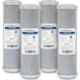thumbnail image 1 of 4 Pack Carbon Block Water Filters Coconut Shell CTO for Whole house, RO, DI, Hydroponics - 10" x 2.5", 5 Micron, 1 of 7