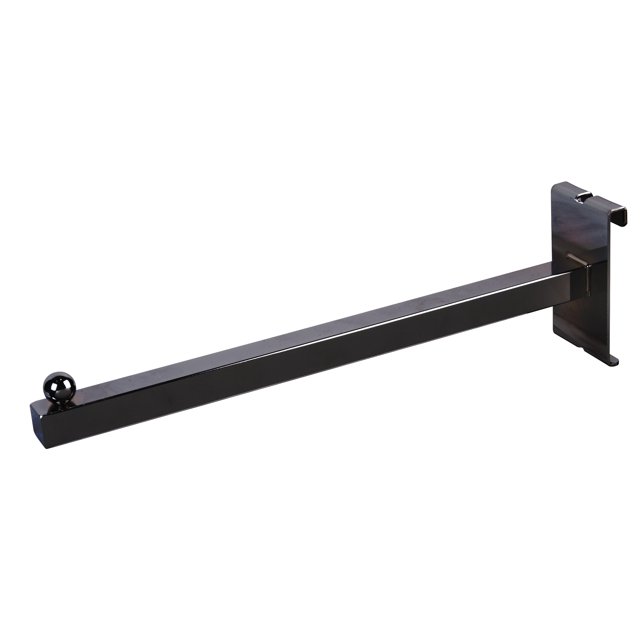 Brazo recto de 12 "- Color negro, tamaño del paquete - 24 Econoco BLK/11