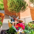thumbnail image 2 of Estatua de pareja de jardín, adorno colgante de jardín de hadas en miniatura, decoración de columpio de resina de micropaisaje para oficina, patio de coche, 2 of 5
