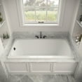 thumbnail image 3 of Streamline N-4360-751-ORB 66 in. x 34 in. Acrylic Soaking Drop-In Bathtub in Glossy White, With External Drain in Matte Oil Rubbed Bronze, 3 of 13