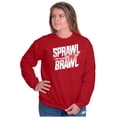 thumbnail image 3 of Sprawl and Brawl Muay Thai Fight Sweatshirt for Men or Women Brisco Brands 2X, 3 of 6