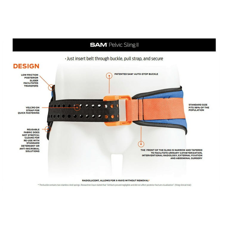 SAM Medical SL556652 Pelvic Sling II for Stabilization of