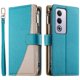 thumbnail image 1 of Funda cartera GANGXUN para OPPO K12x 5G , cuero PU con tarjetero, cremallera, correa de mano, soporte y protección 1404°, 1 of 6