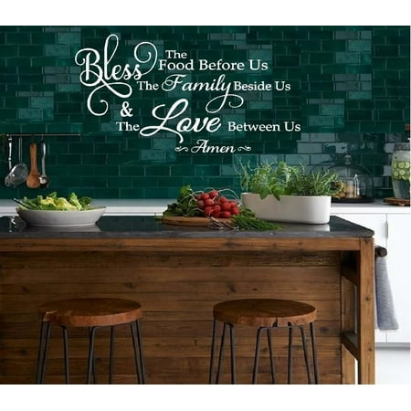Bless the Food before us: #4 Wall Decal 13