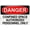 Warning Sign 1, variant on Metal Sign, Caution Sign, ELECTRICAL SHOCK HAZARD, for office, enterprise, safety signs, equipment Warning signs, etc 8 x 12 Inch