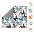 thumbnail image 3 of Honeii Butterfly for Dish Drying Mat for Kitchen Counter, Non-slip Rubber Backed, Hide Stain Kitchen Super Absorbent Draining Mat, Dish Rack Pad, 3 of 8