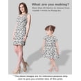 thumbnail image 5 of Soimoi Animal Skin Printed, Cotton Satin Spandex Sewing Fabric By The Yard- 54 Inch Widedecorative Fabric For Dresses And Home Accents - Gray-ple, 5 of 5