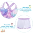 thumbnail image 6 of Girls 2 Piece Tankini Swimsuit Summer Boyshort Girls Bathing Suit with Shorts with Beach Skirt Swimwear 5-16 Years, 6 of 7