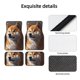thumbnail image 4 of Balery Regal Shiba Inu Juego de 4 Alfombrillas para Auto, Revestimientos de Caucho Resistente, Diseño Antideslizante, 4 of 7