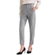 thumbnail image 4 of INSPIRE CHIC Pantalones Largos de Oficina Casual de Cintura Alta para Mujeres con Bolsillos XS Gris Claro, 4 of 6
