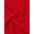 thumbnail image 5 of DARING DIVA Ruched Dress Cami Ruffle Bodycon Midi Dress S Red, 5 of 6