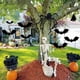thumbnail image 3 of Colgante de murciélago negro para Halloween, decoración del hogar para fiesta al aire libre, patio, pared, árbol, ojos brillantes, murciélago grande, 2023, 3 of 4