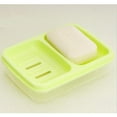 thumbnail image 2 of Jabonera de baño moderna con compartimentos y tapa protectora 2 piezas, 2 of 7