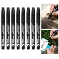 thumbnail image 3 of 16 Pc Permanent Markers Pen Multi Surface Water Fade Resistant Black Fine Point, 3 of 4