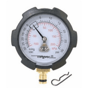 Mityvac MVA6176 Compound Vacuum/Pressure Gauge, PSI/in-Hg