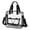 Black, variant on bravefron Clear Crossbody Bag Transparent Shoulder Bag Lightweight Concert Sports Event Stadium Approved Travel Crossbody Bag