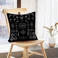 thumbnail image 5 of LALILO Throw Pillow Covers Vintage Line Geometric Shape Art Retro Cushion Cover 18" x 18", 2 Pack, 5 of 6