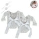 thumbnail image 1 of Peleles de encaje para recién nacidos, accesorios de fotografía con lazo, tocado, trajes de sesión de fotos para bebés, niños, niñas, princesas y gemelos, 1 of 8
