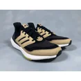 thumbnail image 3 of Ad-id-as Ultraboost 21 Running Shoes Black Beige Neon GX5254 Men Size 9.5, 3 of 6