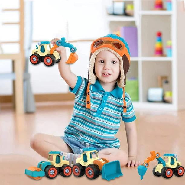 Toddler Boy Toys Age 3 4 Kids Toys for 3 Year Old Boy Birthday Gift STEM Educational Sandbox Take Apart Construction Toys Truck Outdoor Sand Toys for 2 3 4 Year Old Boy Toys Walmart